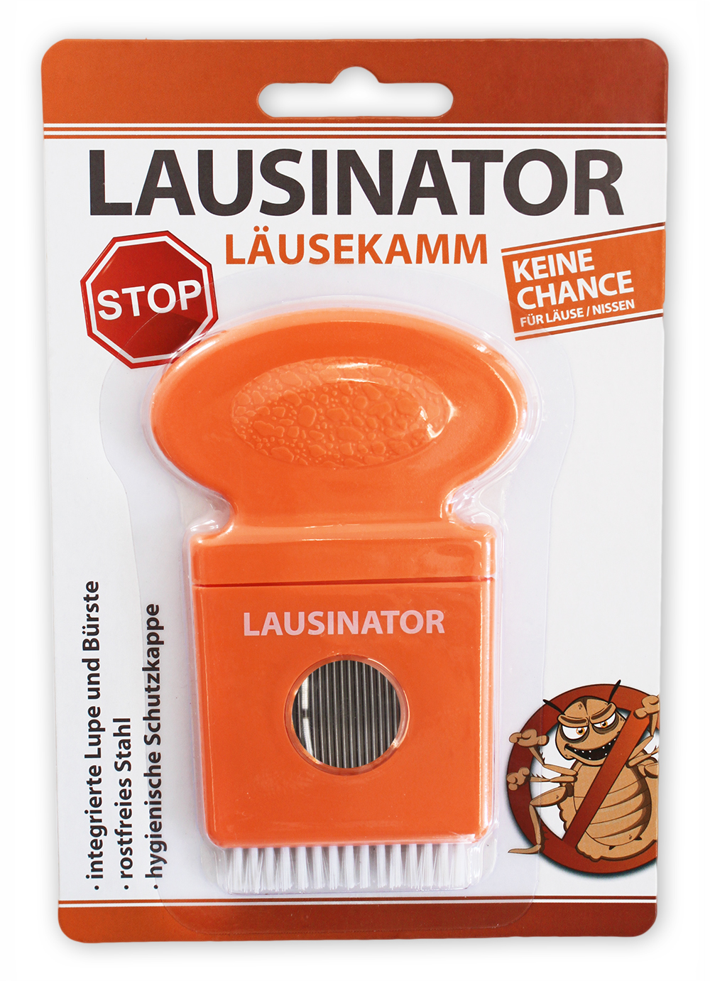 Laeusekamm deutsch Verpackung vorne